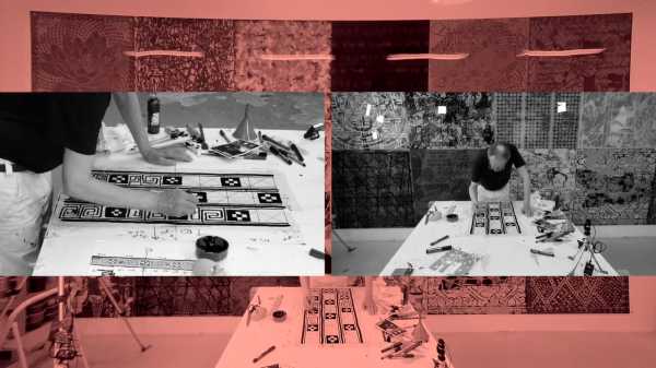 Artsit Jean-Pierre Sergent, Portrait-Video #157 | Artist draws on films of the "Karma-Kali, Sexual Dreams & Paradoxes" series