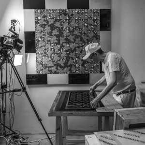 Image 11 - Portraits of artist Jean-Pierre Sergent 2024-At Work on the 