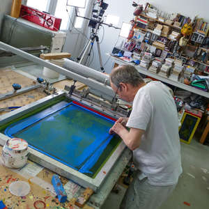 Image 50 - Portraits of artist Jean-Pierre Sergent 2024-At Work on the 