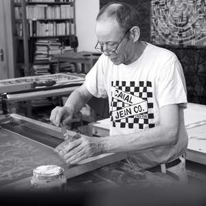 Image 26 - Portraits of artist Jean-Pierre Sergent 2024-At Work on the 