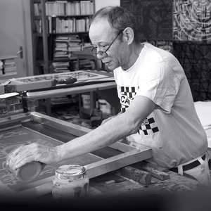 Image 25 - Portraits of artist Jean-Pierre Sergent 2024-At Work on the 