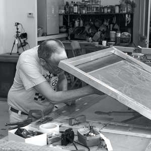 Image 35 - Portraits of artist Jean-Pierre Sergent 2024-At Work on the 