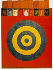 Jasper Johns, Target, private collection NY