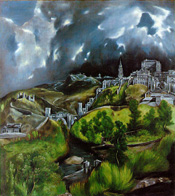 El Greco, Vue de Tolède, MET