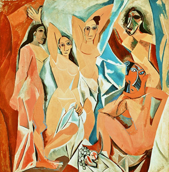 les Demoiselles d'Avignon, Pabo Picasso, 1907