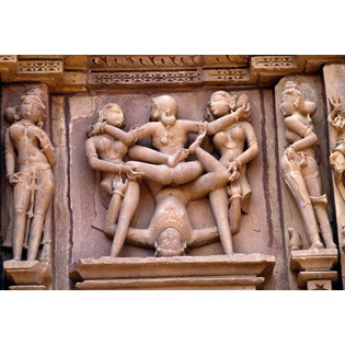 Temple de Khajuraho, Inde 