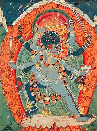 Kali-and-Bhairava