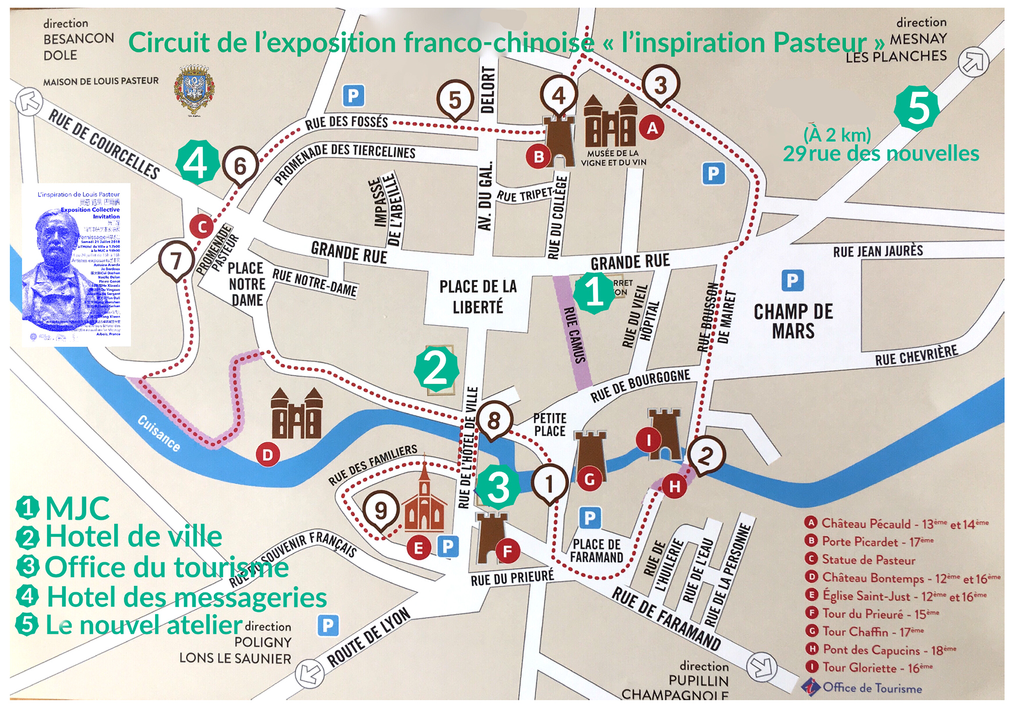 Parcours EXPOSITION COLLECTIVE FRANCO-CHINOISE L INSPIRATION DE LOUIS PASTEUR
